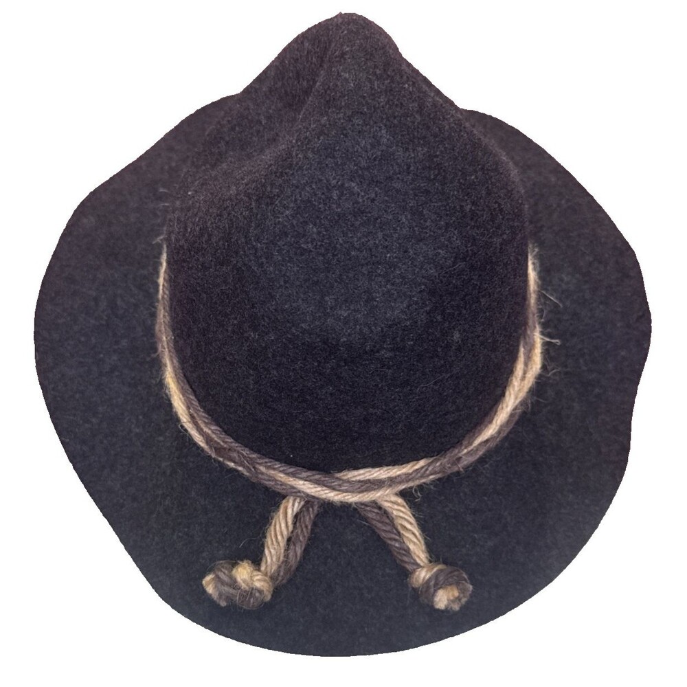 Lodenhut German Wool Hunting Hat Outdoor Sportsline Size 55 Gray